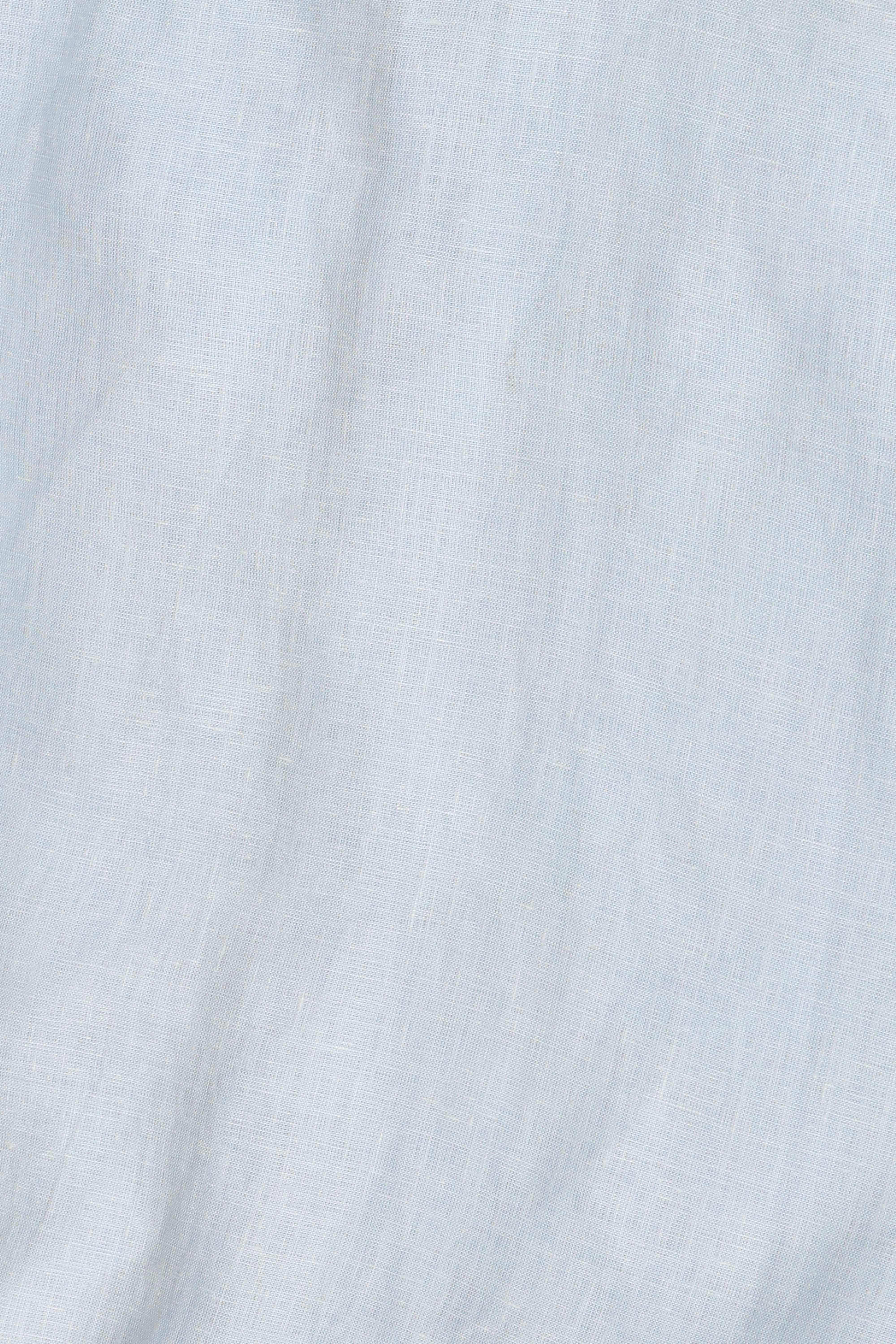 Ocean Crest Blue Linen Shirt