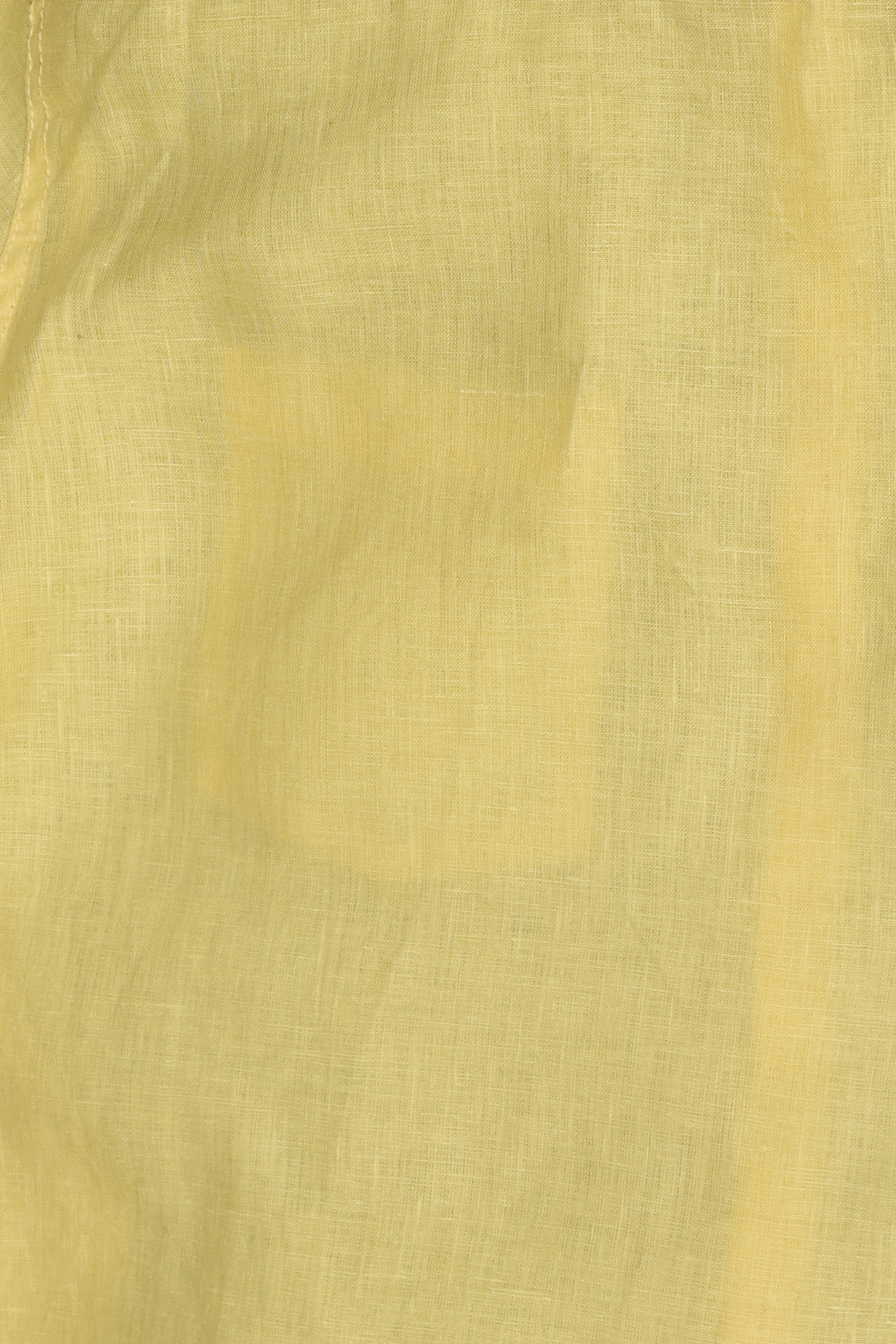 Sunlit Yellow Linen Shirt